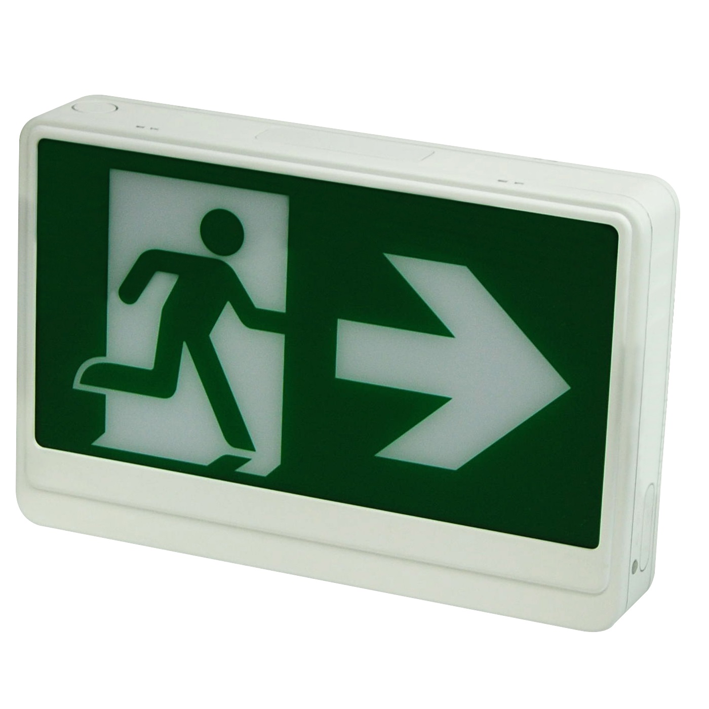 RUNNING MAN THERMOPLASTIC EXIT SIGN PFLED-RMEZXTEU