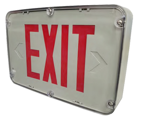 HAZARDOUS LOCATION EXIT SIGN PFLED-HLWLEZU