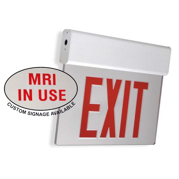 EDGELIT ALUMINUM EXIT SIGN PFLED-ELXTEU