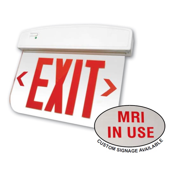 EDGELIT THERMOPLASTIC EXIT SIGN PFLED-PLELRXTEU