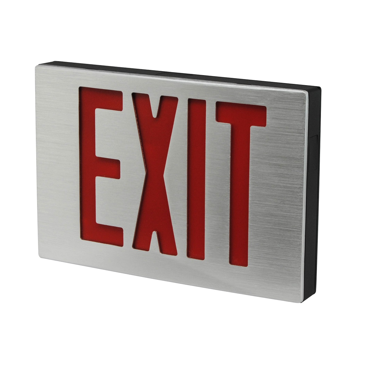 NEW YORK CITY COMPLIANT DIE-CAST ALUMINUM EXIT SIGN PFLED-NYKXTEU
