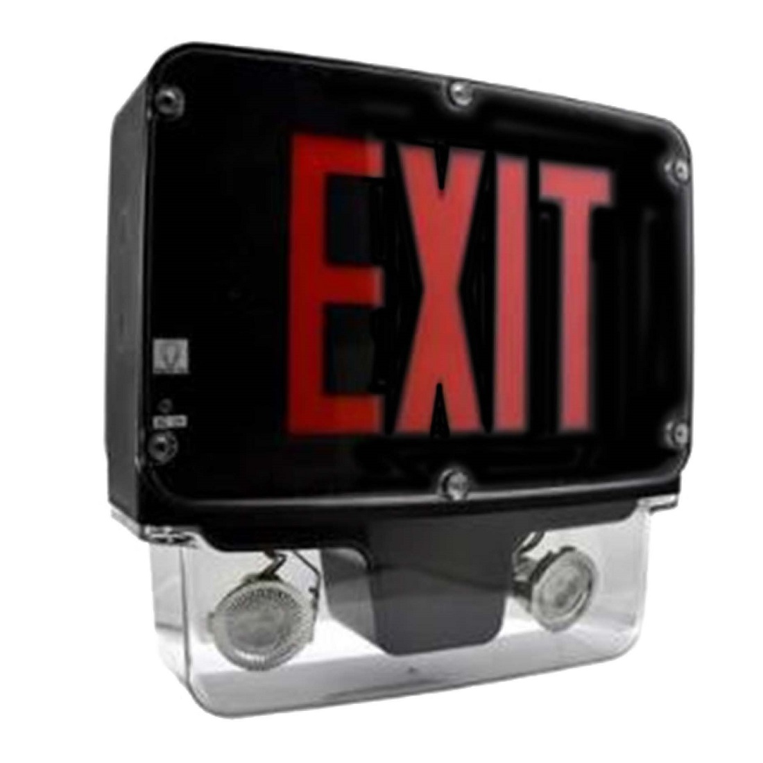 LED NEMA4X/NSF EXIT & EMERGENCY COMBO PFLED-INDCWLEZU