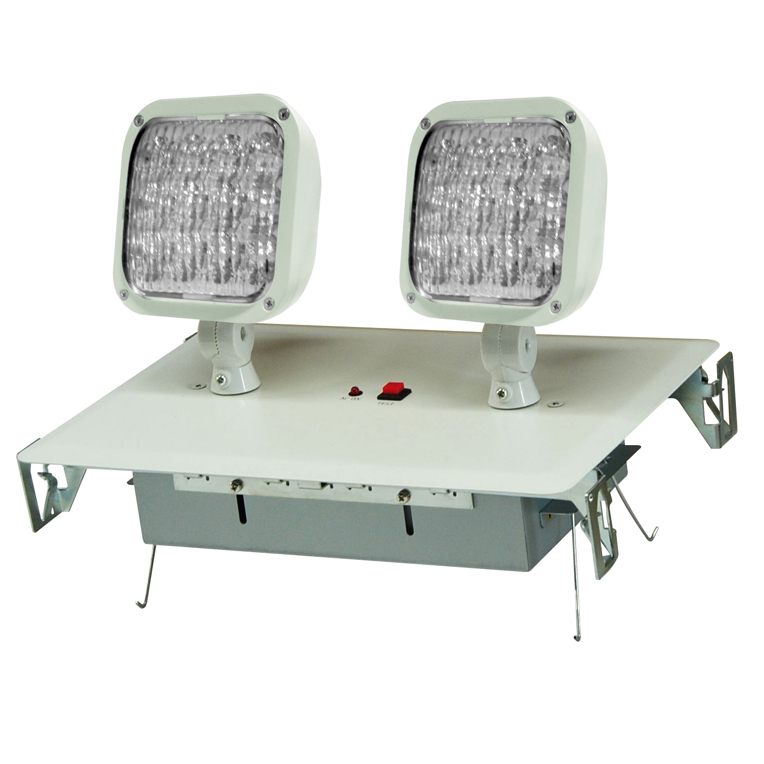 LED RECESSED STEEL EMERGENCY UNIT PFLED-LEDR-7