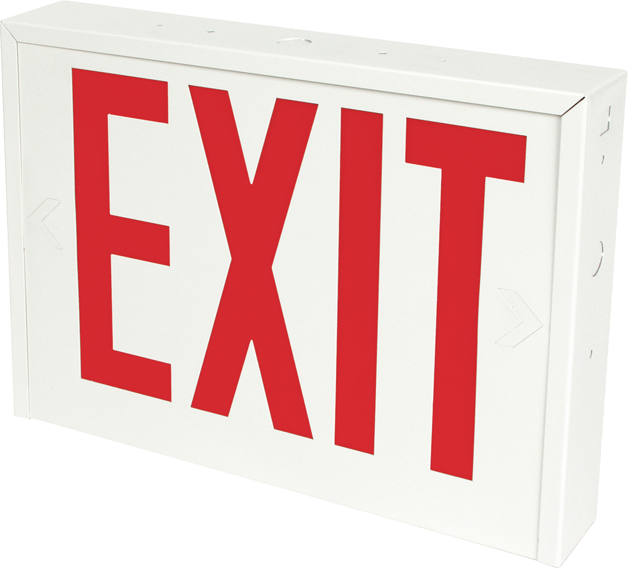 NEW YORK CITY COMPLIANT STEEL EXIT SIGN PFLED-NYXTEU
