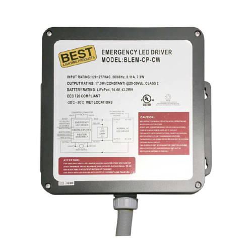 CONSTANT-POWER EMERGENCY LED DRIVER PFLED-BLEM-CP-CW
