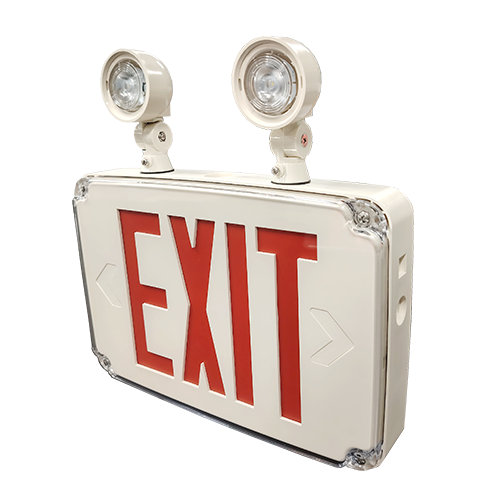 Low Profile Wet Location LED POLYCARBONATE COMBO PFLED-WLCEM