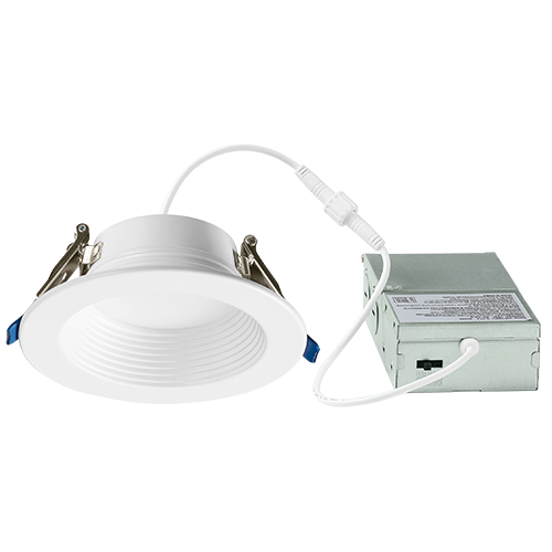 Baffled Canless Recessed Downlight Fixture -4" and 6" - 5CCT selectable PFLED-IMODCR