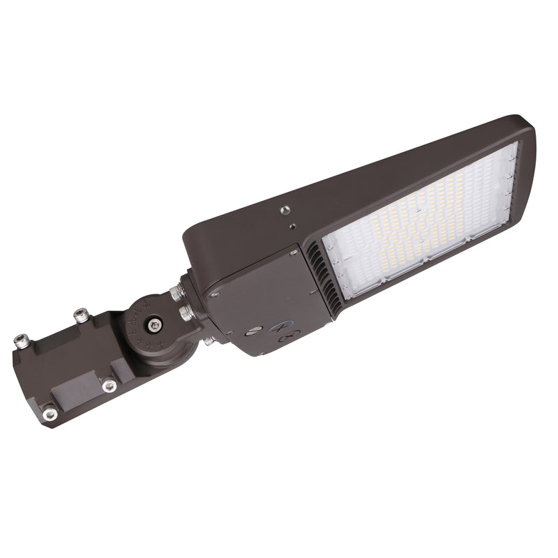 200/240/300W Selectable LED Shoebox Area Light AC 120~277V CCT 5700K