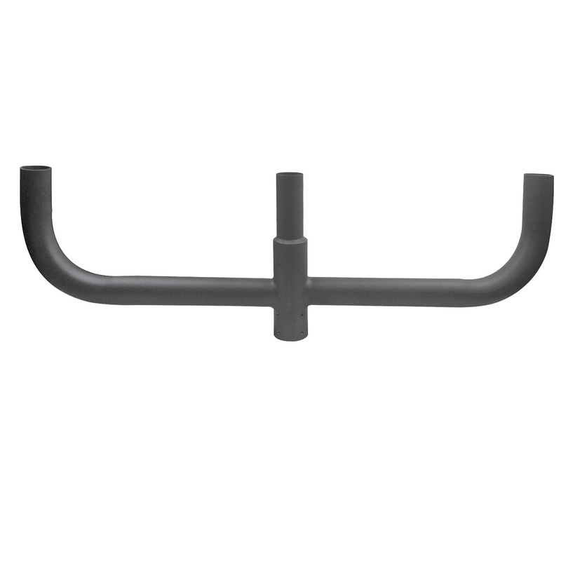 180 Degree Round Triple Bullhorn Tenon for 3 fixtures