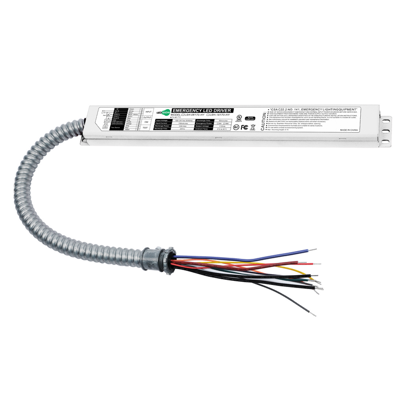 8W Emergency LED Driver Battery Backup AC 100~347V