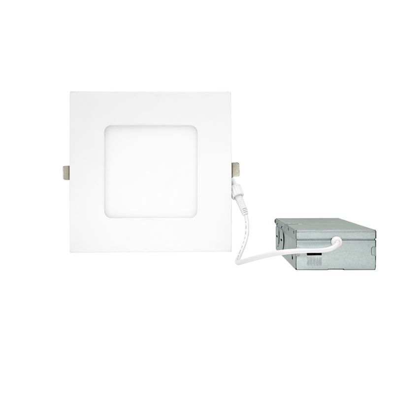 6 Inch 12W Square Panel Downlight 5CCT Selectable