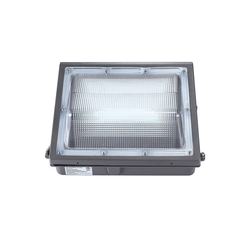 60W LED Semi Cutoff Wall Pack Light CCT 5000K AC 120-277V