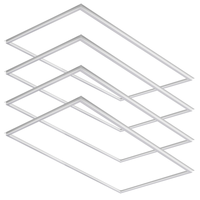 2*4 ft-LED Grid Light for Recessed Drop Ceilings-40W/50W/60W-Color Selectable 3000K/3500K/4000K/5000K/6500K-120-277V-Dimmable