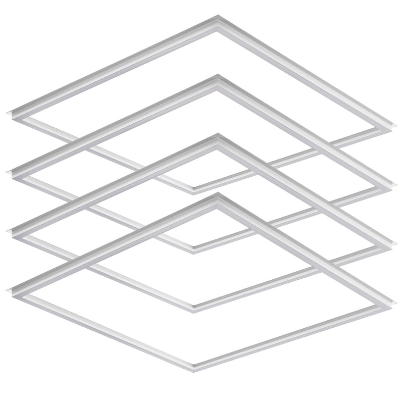 2*2 ft-LED Grid Light for Recessed Drop Ceilings-20W/30W/40W-Color Selectable 3000K/3500K/4000K/5000K/6500K-0~10V Dimmable 130LM/W-CRI > 80-AC 120-277V